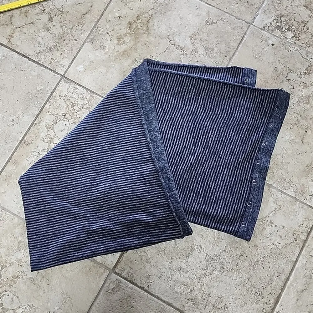 Lululemon Vinyasa Scarf Mini Check Pique Black Pique Rulu